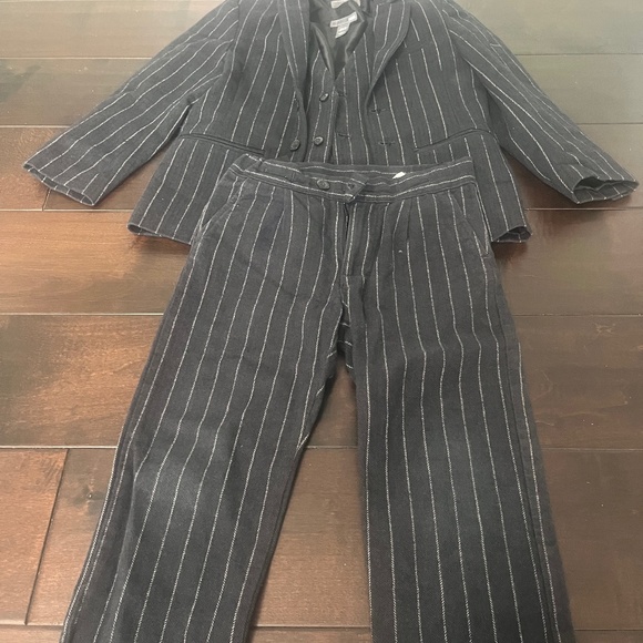3 piece wool striped suit for kids - Picture 1 of 1